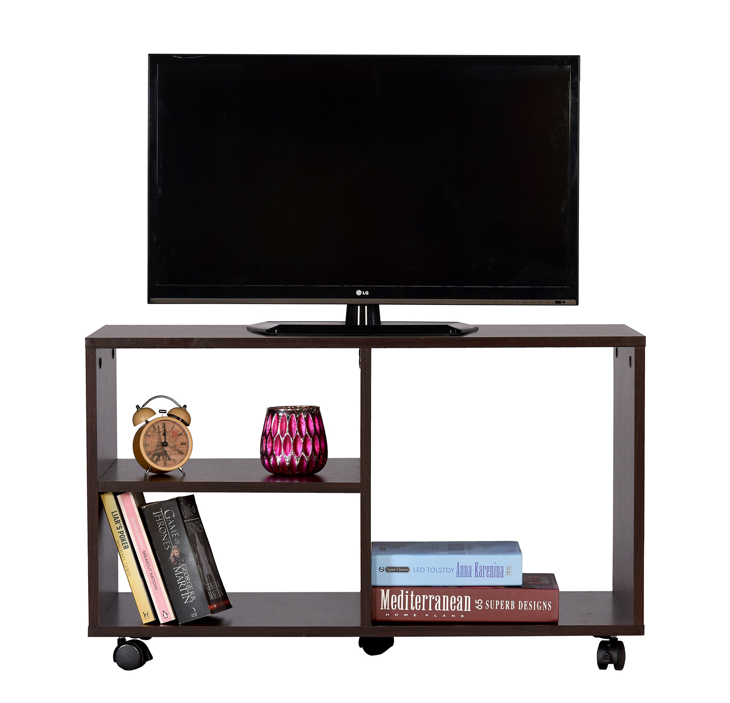 DeckUp Fucino Engineered Wood TV Unit (Dark Wenge, Matte Finish) (B07FW7JZQZ) Amazon Price History, Amazon Price Tracker