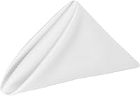 Vista 22 de Ultimate Textile -2 docenas- Servilletas de tela de poliéster de 20 x 20 pulgadas, color verde salvia