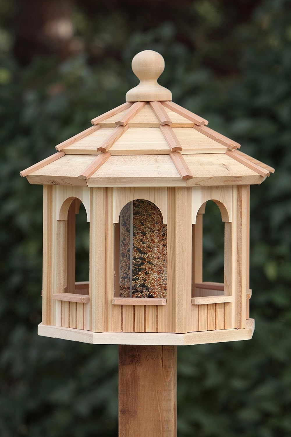 Suреr Bіg Clеаrаnсе! Cedar Birdfeeder Gazebo - Octagon - 16 Dia. X 16 Tall