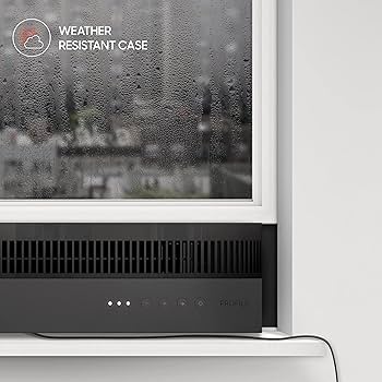 Amazon.com: Sharper Image PROFILE Window Fan, Whole Room Air