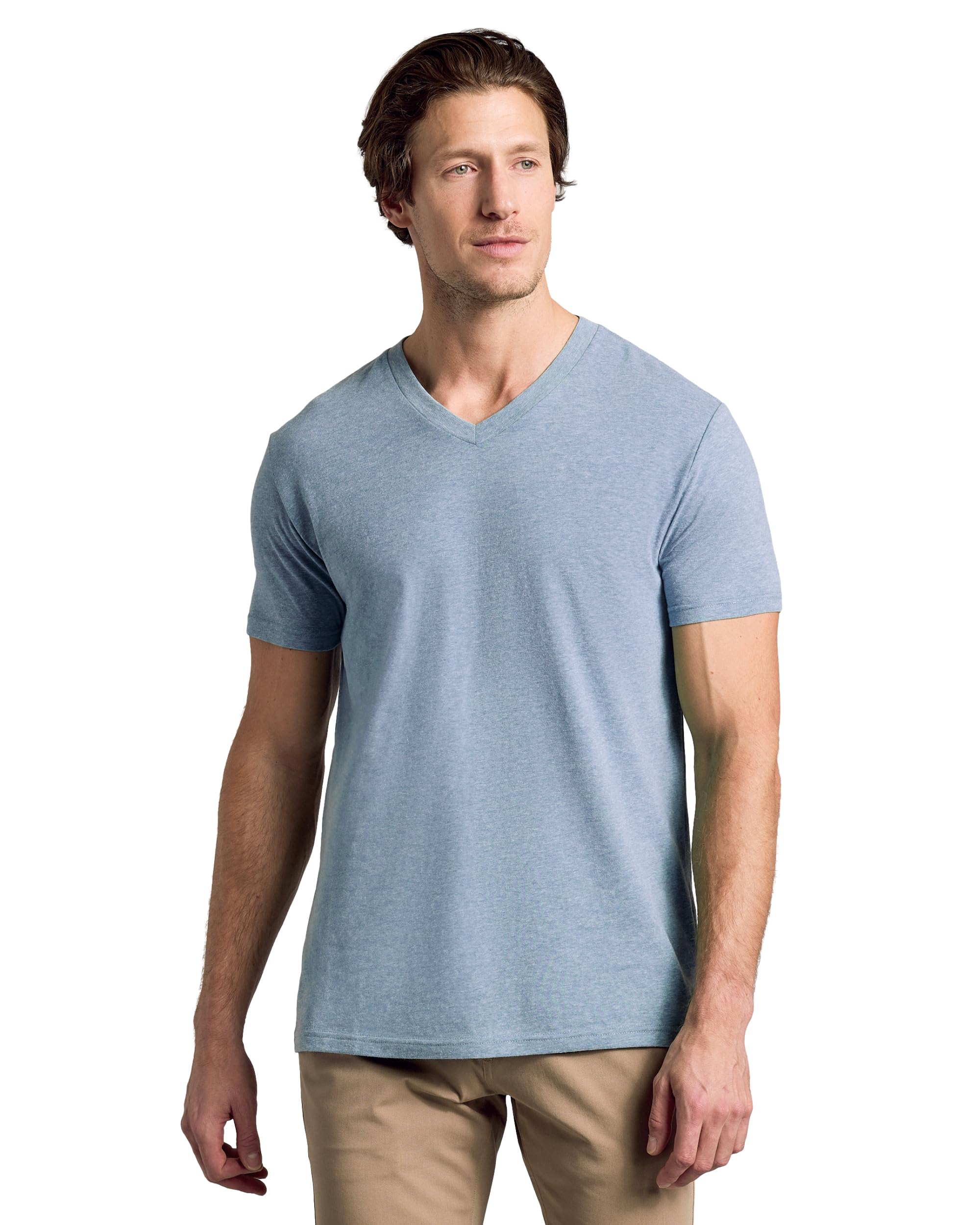 True Classic V Neck Mens T Shirt