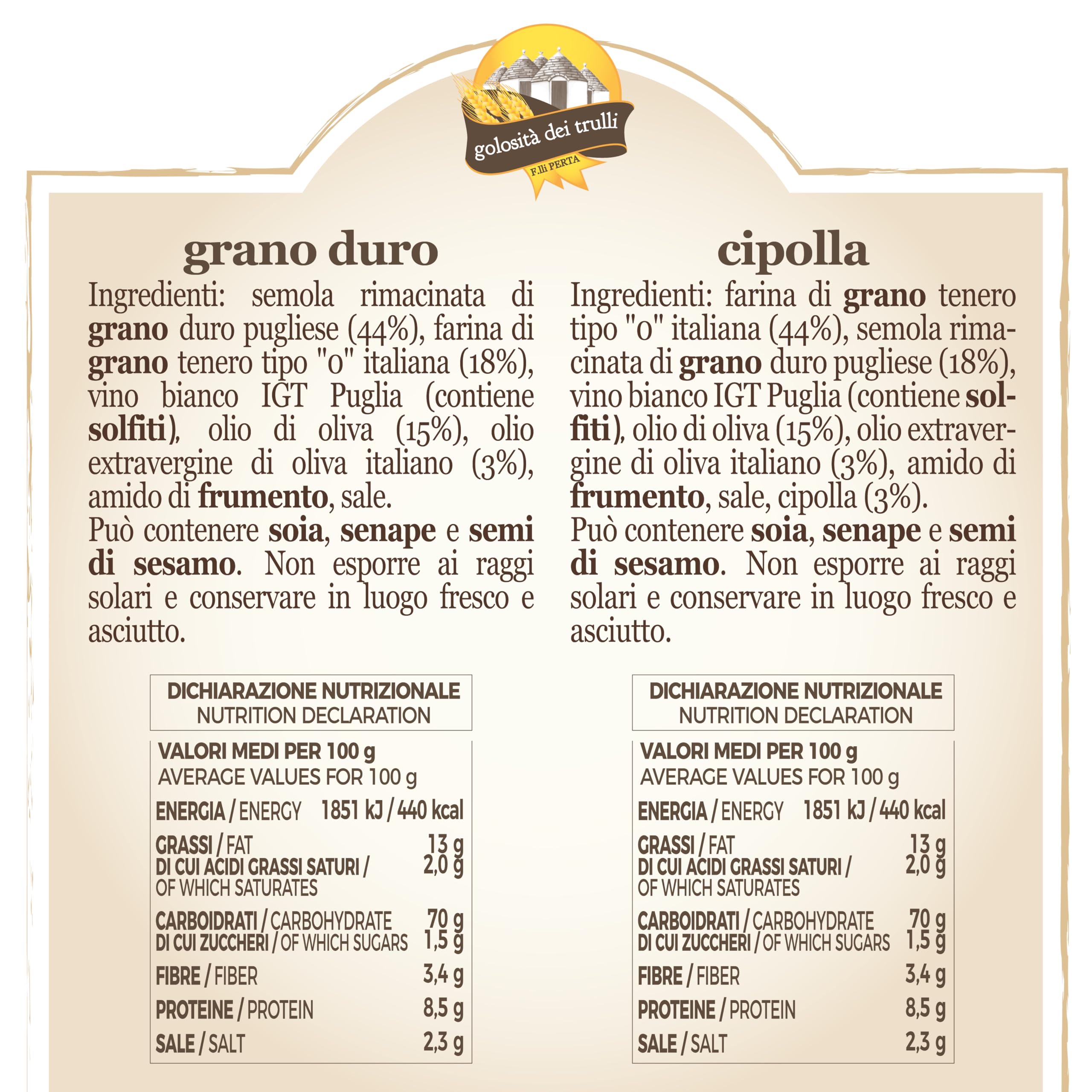 Golosità dei Trulli | Taralli Pugliesi con Olio Extravergine di Oliva, 6 Confezioni da 250 gr | Tarallini per Aperitivo, Snack Salati | Gusti Assortiti