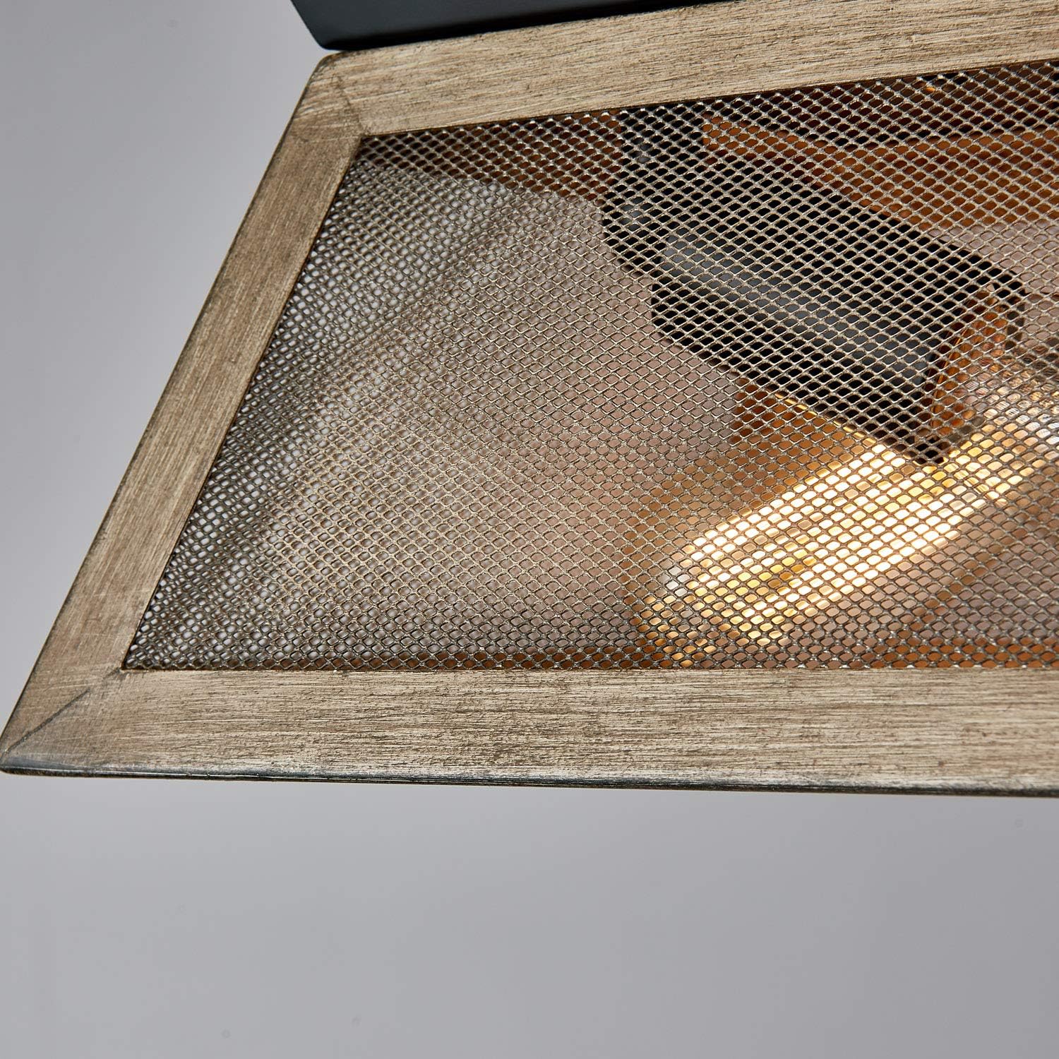 One-Day Sale: Up to 80% Off Saint Mossi Antique Bronze Oaky Painted Metal Island Light with 2 Lights, Farmhouse Flush Mount with Network Shade,Ceiling Light Fixture in Rustic Vintage Farmhouse Industrial Country Style Best Deal π Saint Mossi Antique Bronze Oaky Painted Metal Island Light with 2 Lights, Farmhouse Flush Mount with Network Shade,Ceiling Light Fixture in Rustic Vintage Farmhouse Industrial Country Style