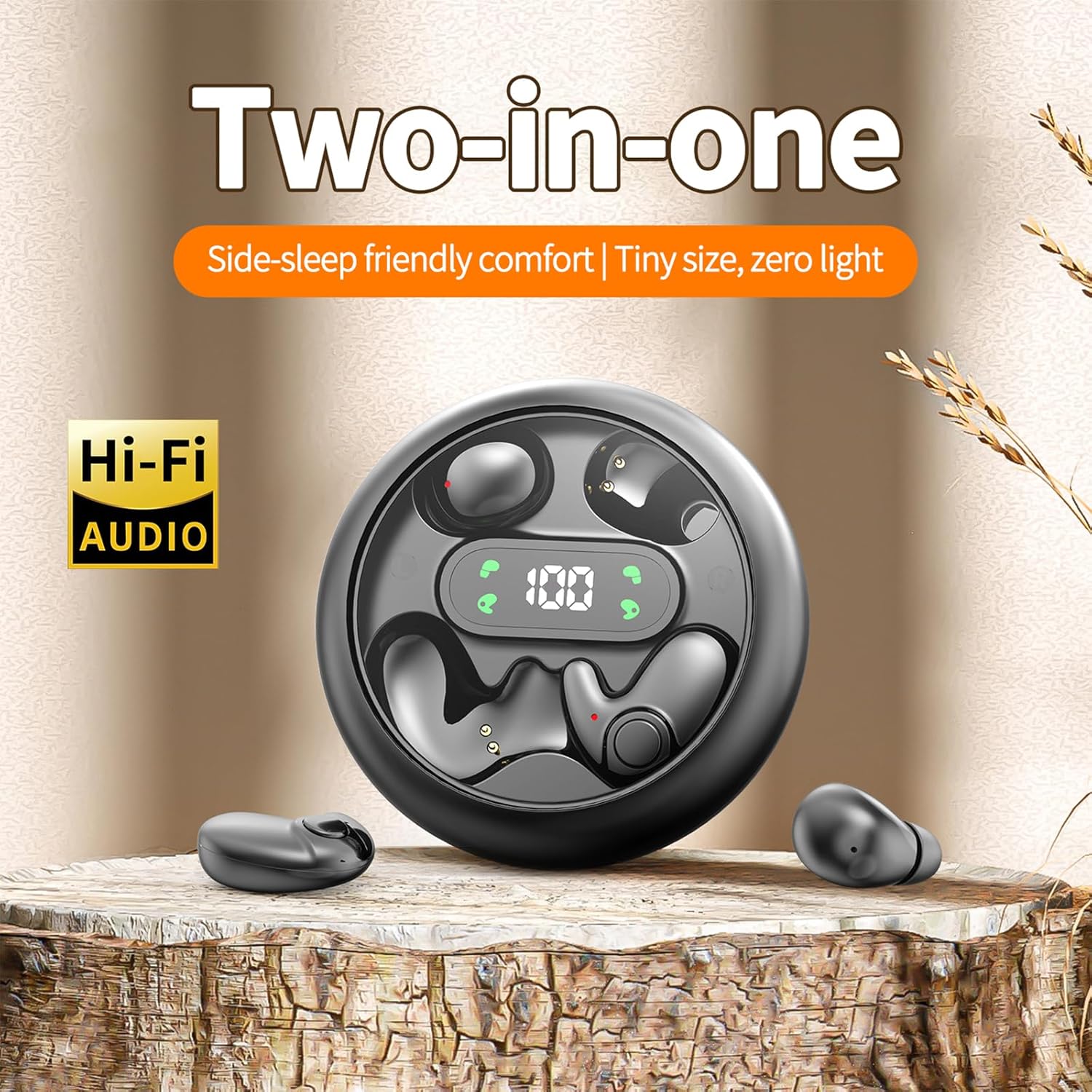 زوجان من سماعات الاذن اللاسلكية، سماعات بلوتوث 5.4 هاي فاي ستي... - view 6