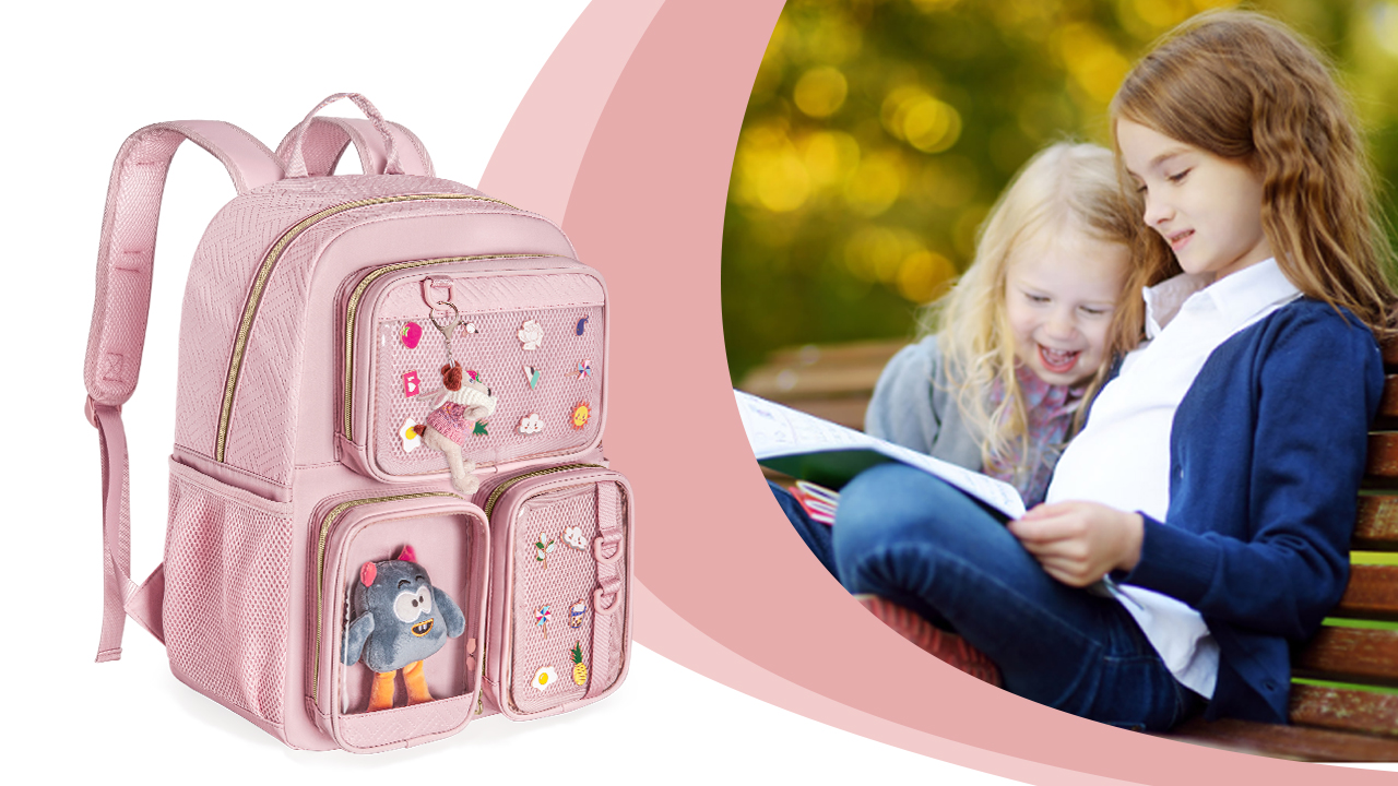KAO♡ Prokva Ita Bag Pin Display Backpack with Insert, Kawaii