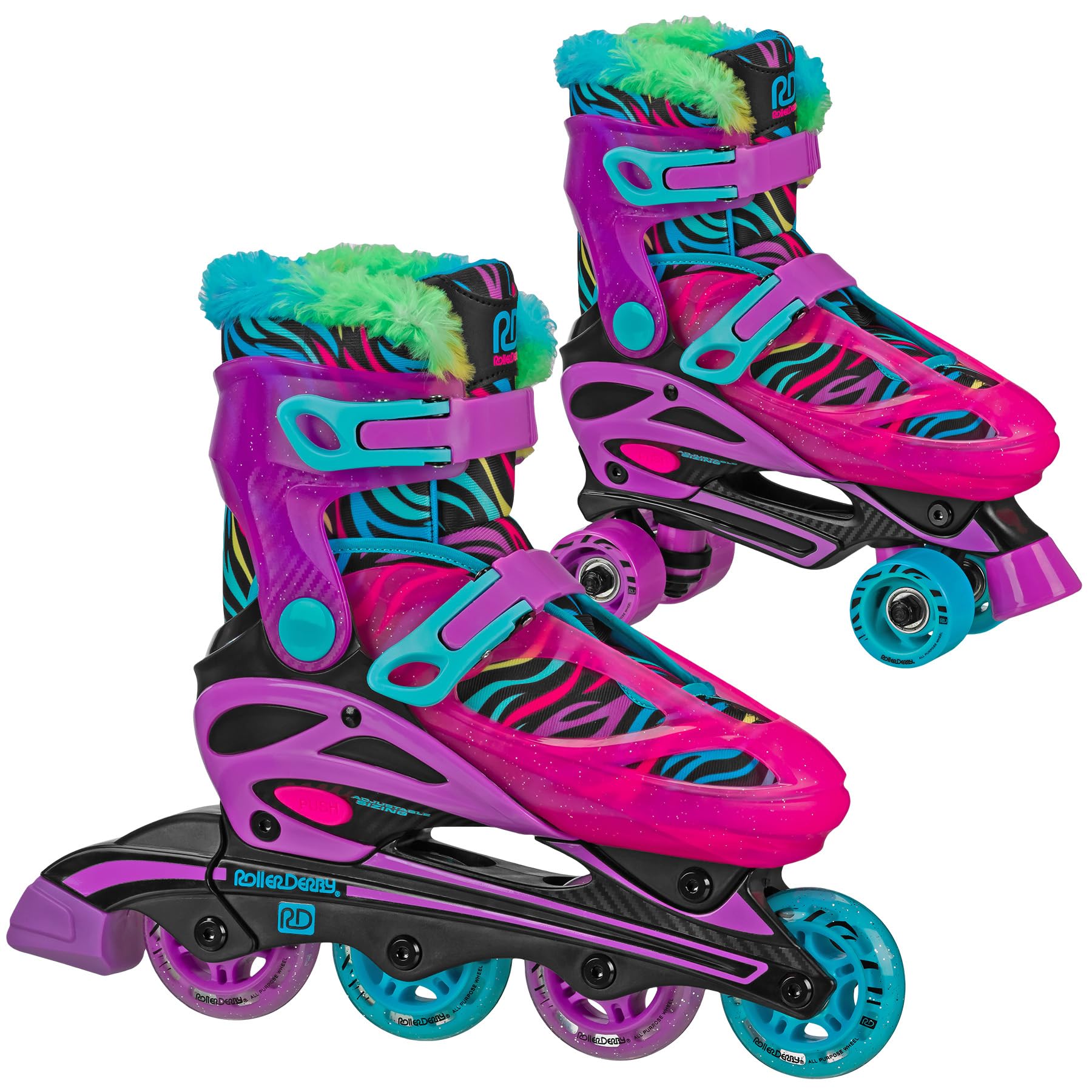 Roller Derby Falcon 2-in-1 Combo Skates for Kids
