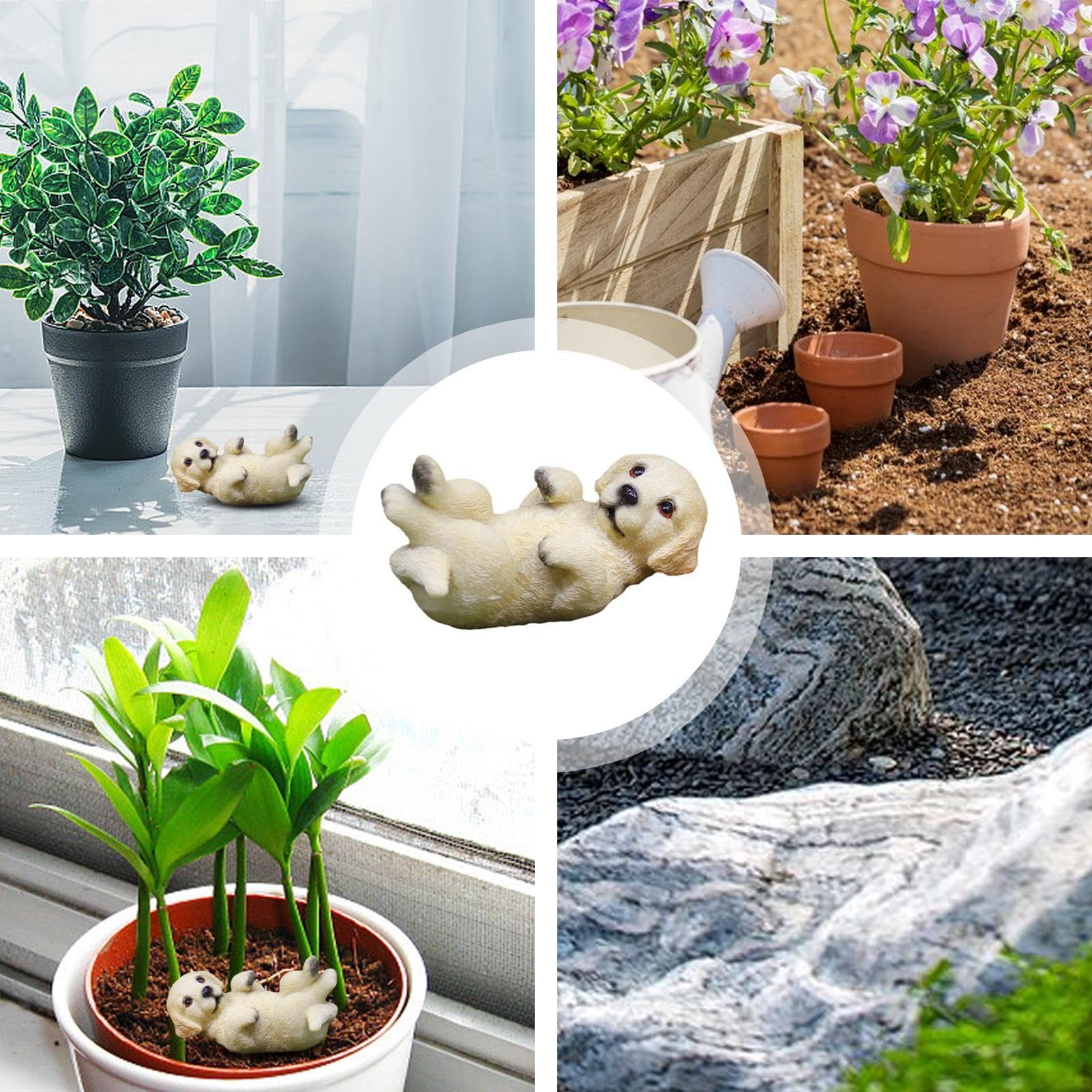 Amazon.co.jp: ゴールデンレトリバー像 | 樹脂製 リアルな犬の彫刻