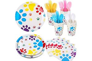 Aoriher Puppy Dog Paw Party Supplies: Celebrate with Style