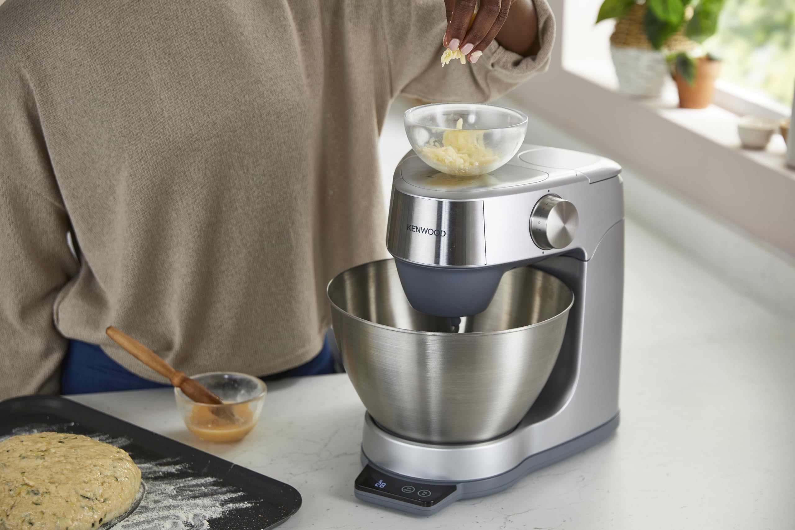 Kenwood Prospero+ KHC29A.O0SI - Amassadora, tigela de aço