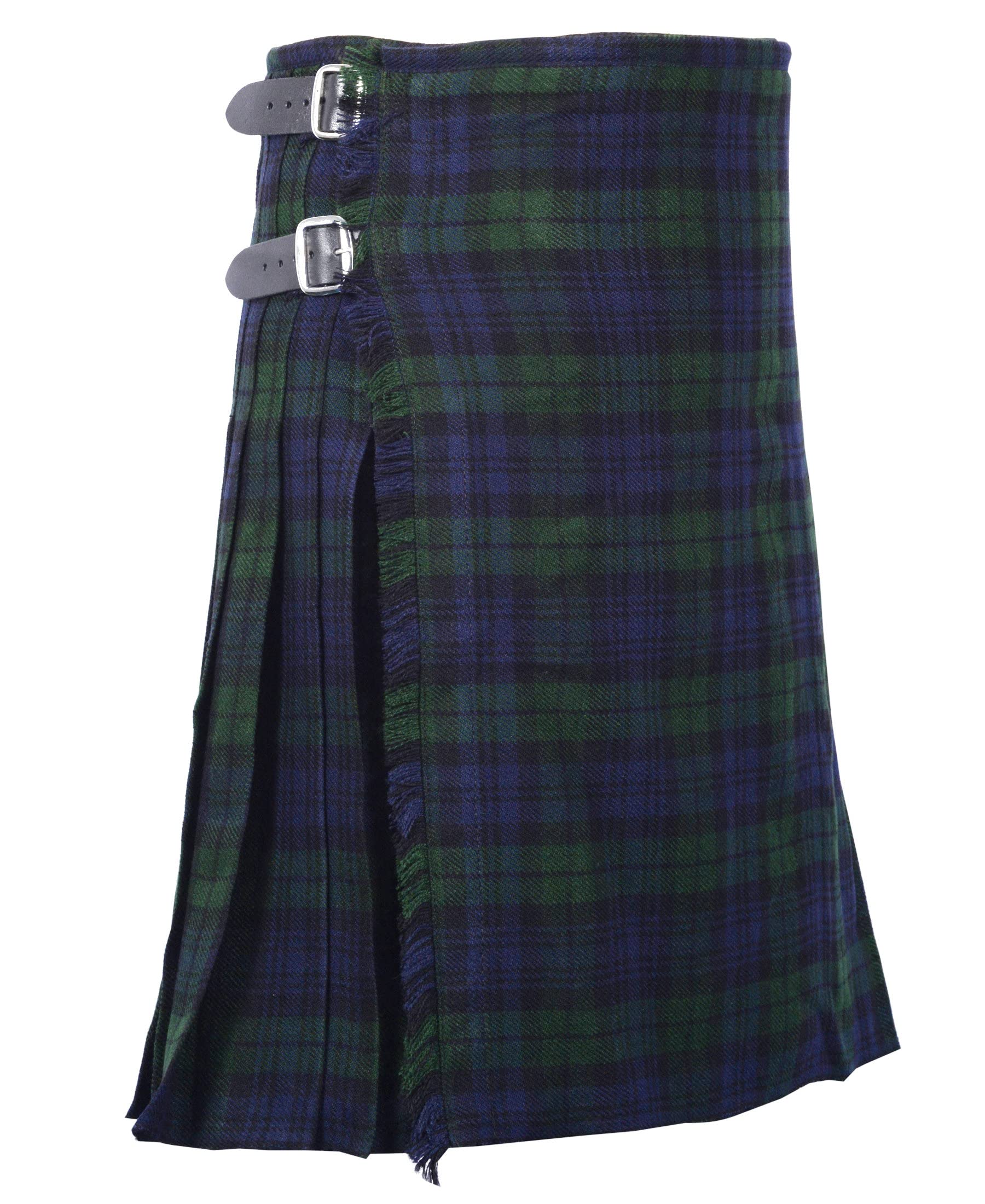 Kilts of Distinction: Embrace Elegance and Heritage on Your Style Journey - Shop the Diverse Collection (Black Watch, 36")