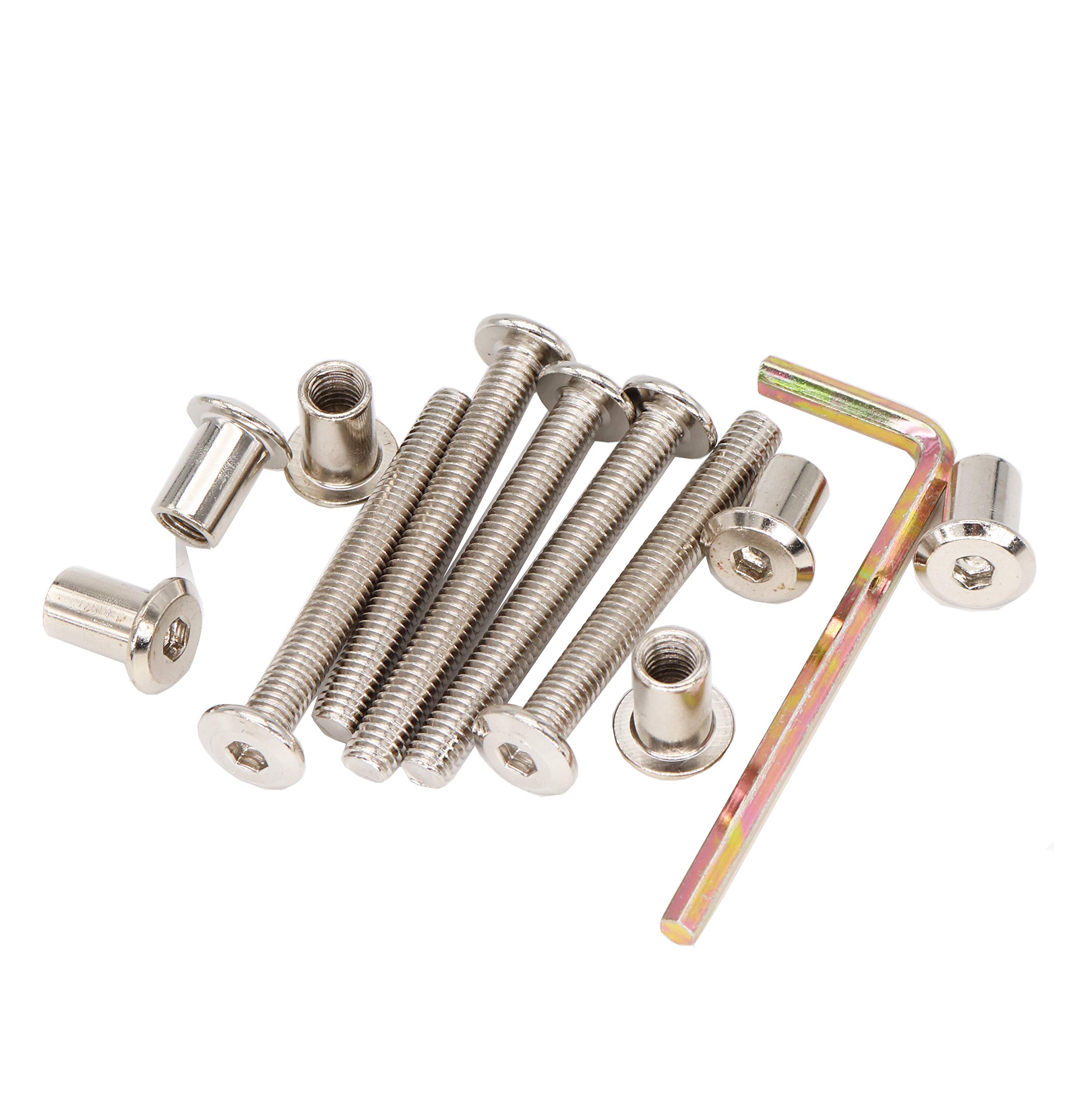 binifiMux 10Pack M6x55mm Rivet Countersunk Hex Socket