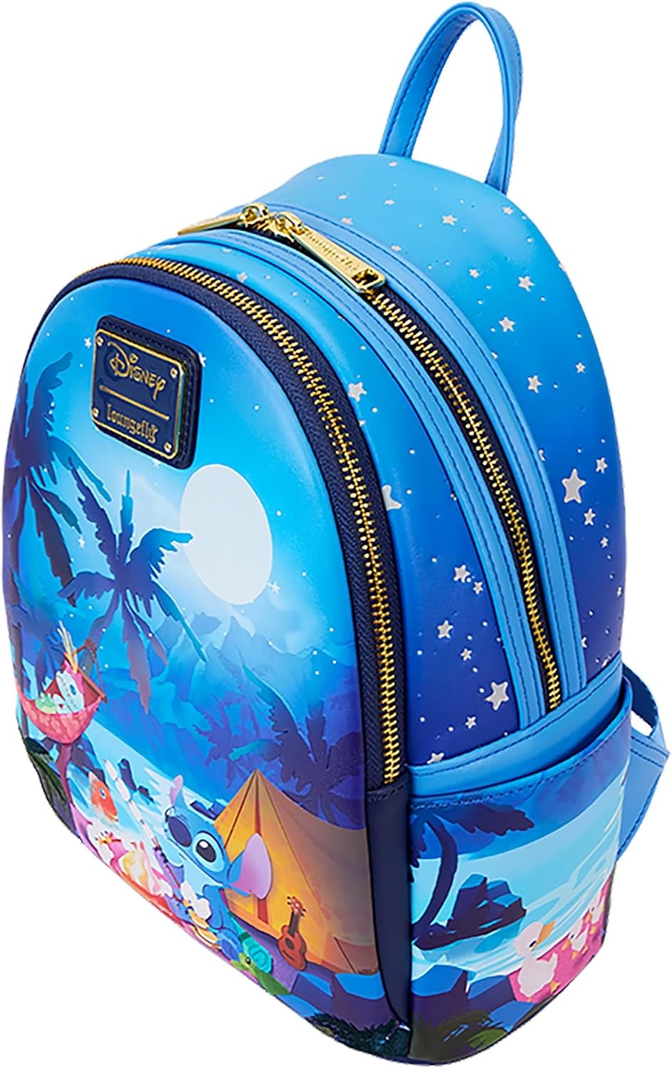 Loungefly Disney Stitch Camping Cuties Glow Mini Backpack | Lilo & Stitch Bags & Backpacks Standard - Image 6