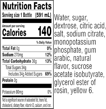 Gatorade Gatorade Thirst Quencher, Orange, 20 Ounce 8 Pack