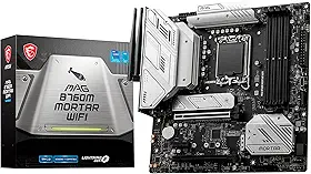 Placa Mãe MSI MAG B760M MORTAR WIFI (LGA 1700/4xDDR5/HDMI/DisplayPort/M.2/USB 3.2)