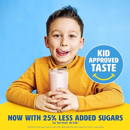 Vista 4 de Carnation Breakfast Essentials - Bebida lista para tomar sabor Creamy Strawberry en botella de cartón de 8 onzas líquidas