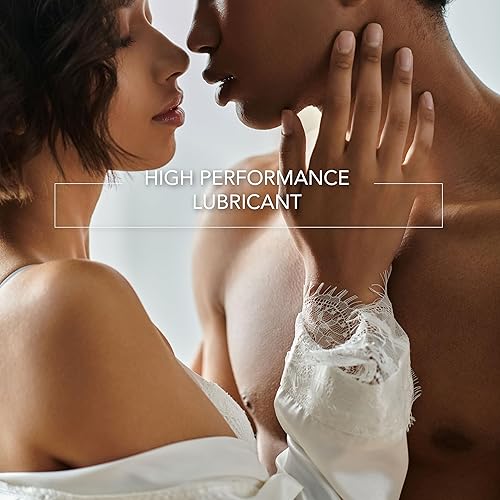 Miniatura 5 de Lubricante personal a base de agua de 1 onza líquida libre de identificación, sin glicerina y sin parabenos, hipoalergénico con sensación natural,