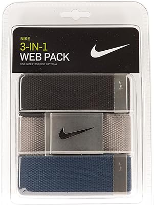 Buy Nike Men's 3-in-1 Web Belt Online Barbados Ubuy