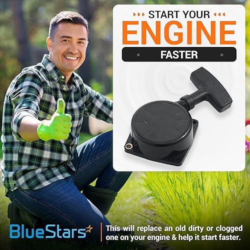 Miniatura 2 de BlueStars A051000841 Retroceso de arranque - Compatible con Echo PB-650 PB-650H PB-650T PB-651H PB-651T PB-750H PB-750T PB-755H PB-770H PB-770T