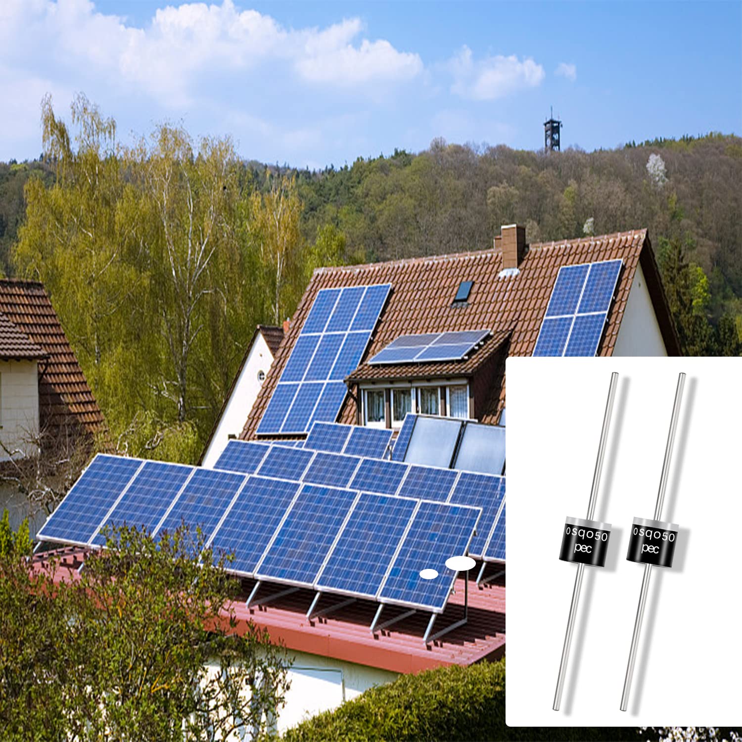 Diodi Schottky 10SQ050 - 20 Pezzi, 10A 50V, Per Pannelli Solari E Protezione Da Riflusso - Foto 7