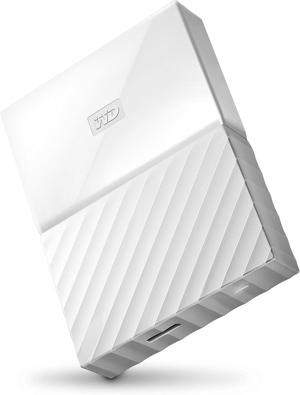 WD 3TB White My Passport Portable External Hard Drive - USB 3.0 - WDBYFT0030BWT-WESN