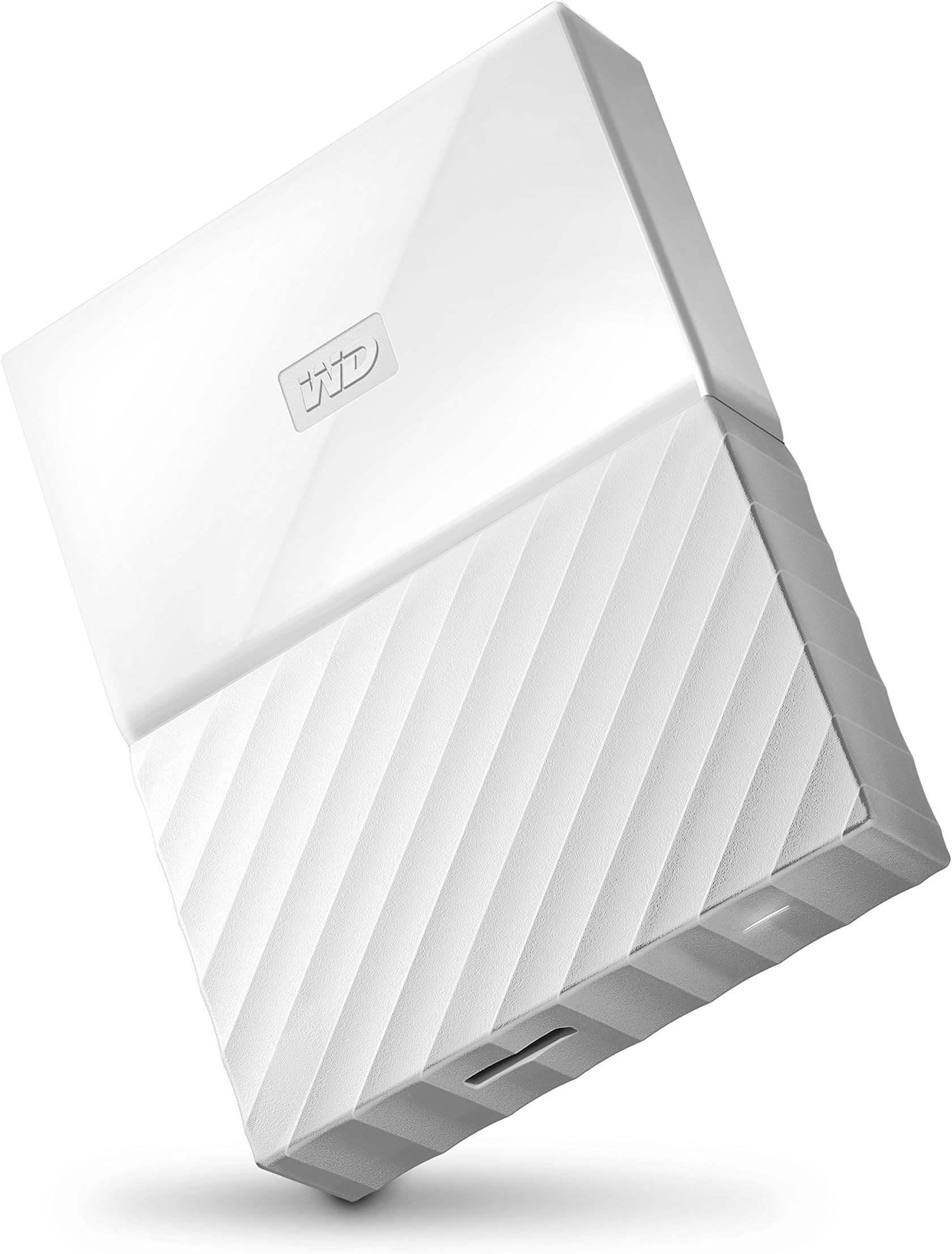 Western Digital WDBYFT0020BWT-WESN TB My Passport Portable Hard Drive - White