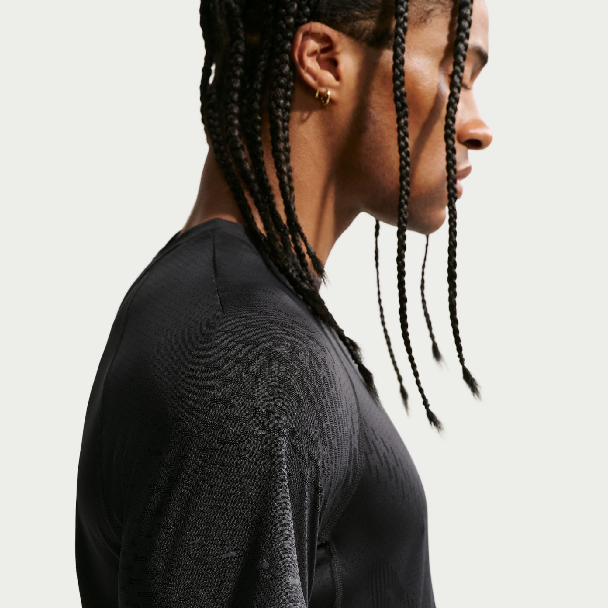 NIKE Górna część z krótkim rękawem Mężczyźni Nike Stride Nike Dri-fit Adv Kurzarm-laufoberteil Für Herren