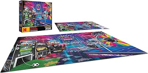 Miniatura 10 de RoseArt - Kodak Premium Collector - Estación de tren - Rompecabezas de 2000 piezas para adultos