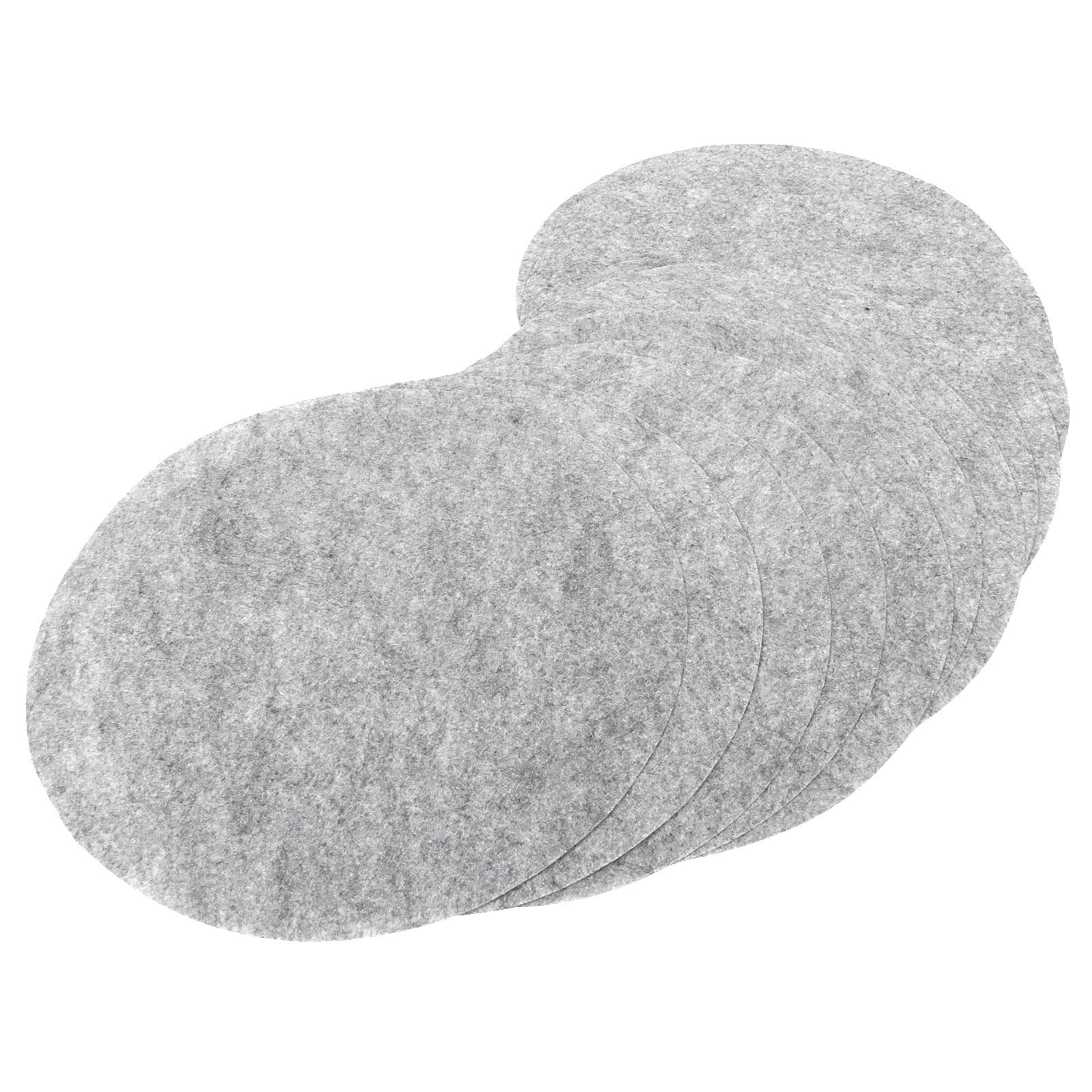 Almohadillas divisorias de Platos Plato de Cena Protección de Fieltro Vidrio Cerámica Separadores de Utensilios de Cocina(gris1)