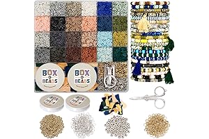 Box-O-Beads Disc Clay Bead Set