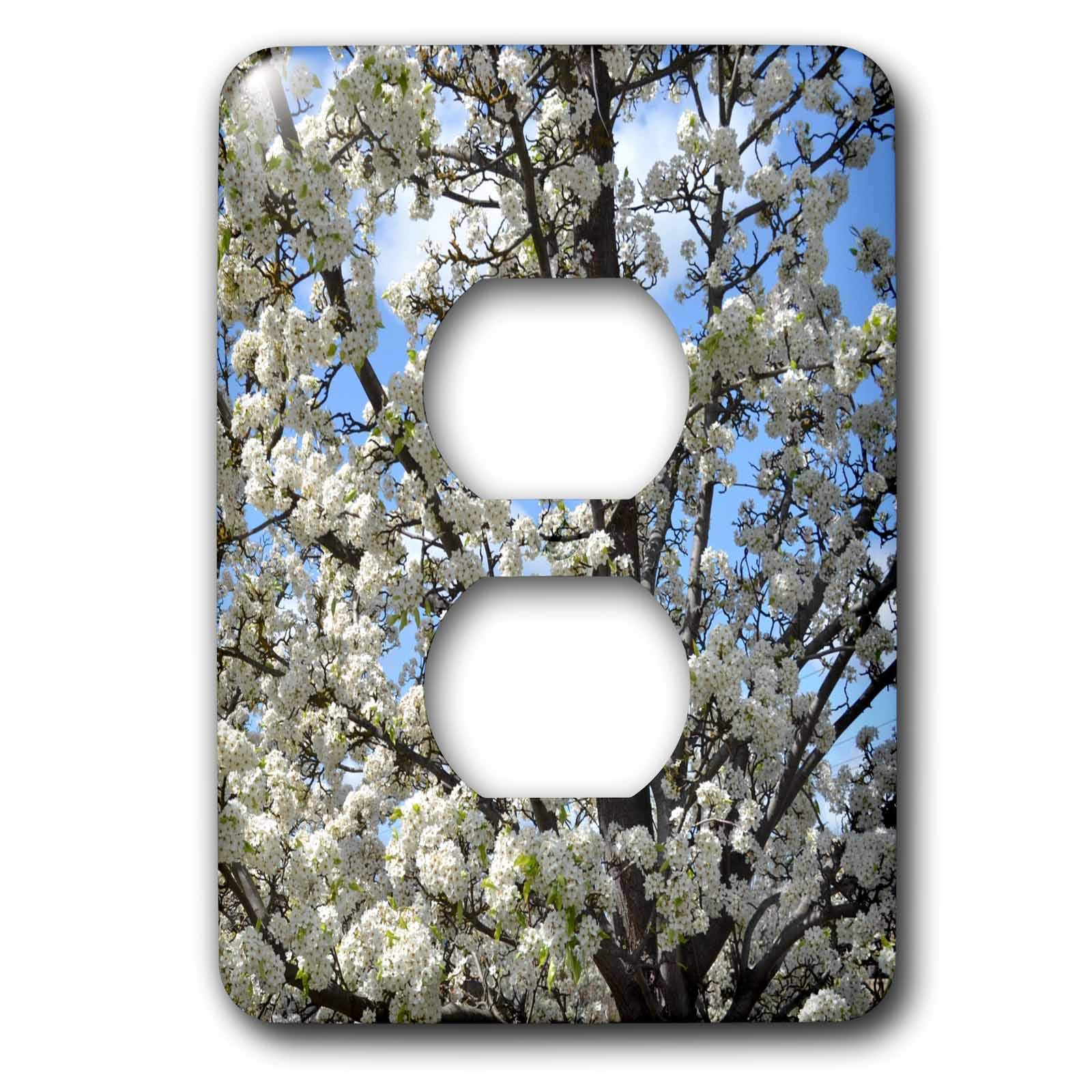 Housse de protection pour arbres de printemps motif fleurs éclatantes