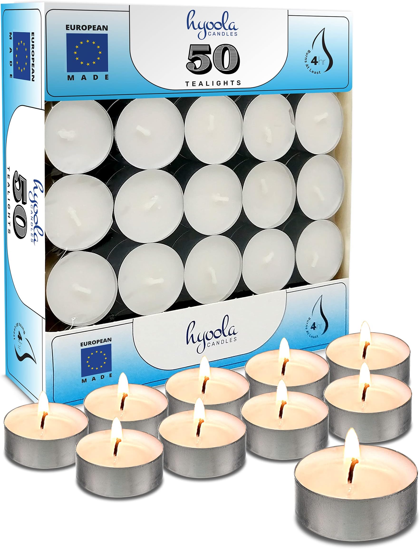 SPAAS Duftkerzen - 30 Teelichter In White Cake Vanilla, ± 4,5 Stunden Brenndauer