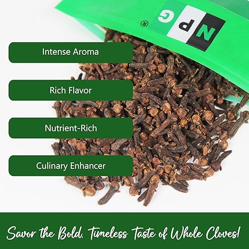 Vista 14 de Clavos molidos de primera calidad, 1.05 onzas, clavos fuertes de aroma y sabor para té, popurrí, hornear, bolas de pomandro, carnes y especias