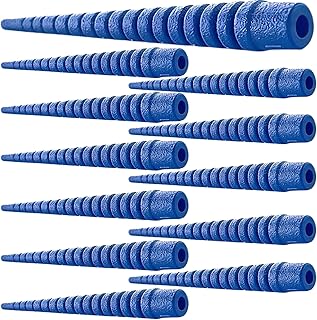 Pluggies Stripped Screw Hole Repair Kit – Wood Screw Hole Fix for Cabinet Hinges, Doors & Furniture – Heavy Duty Wall & Wood Anchors – Made in USA – 12 Pack