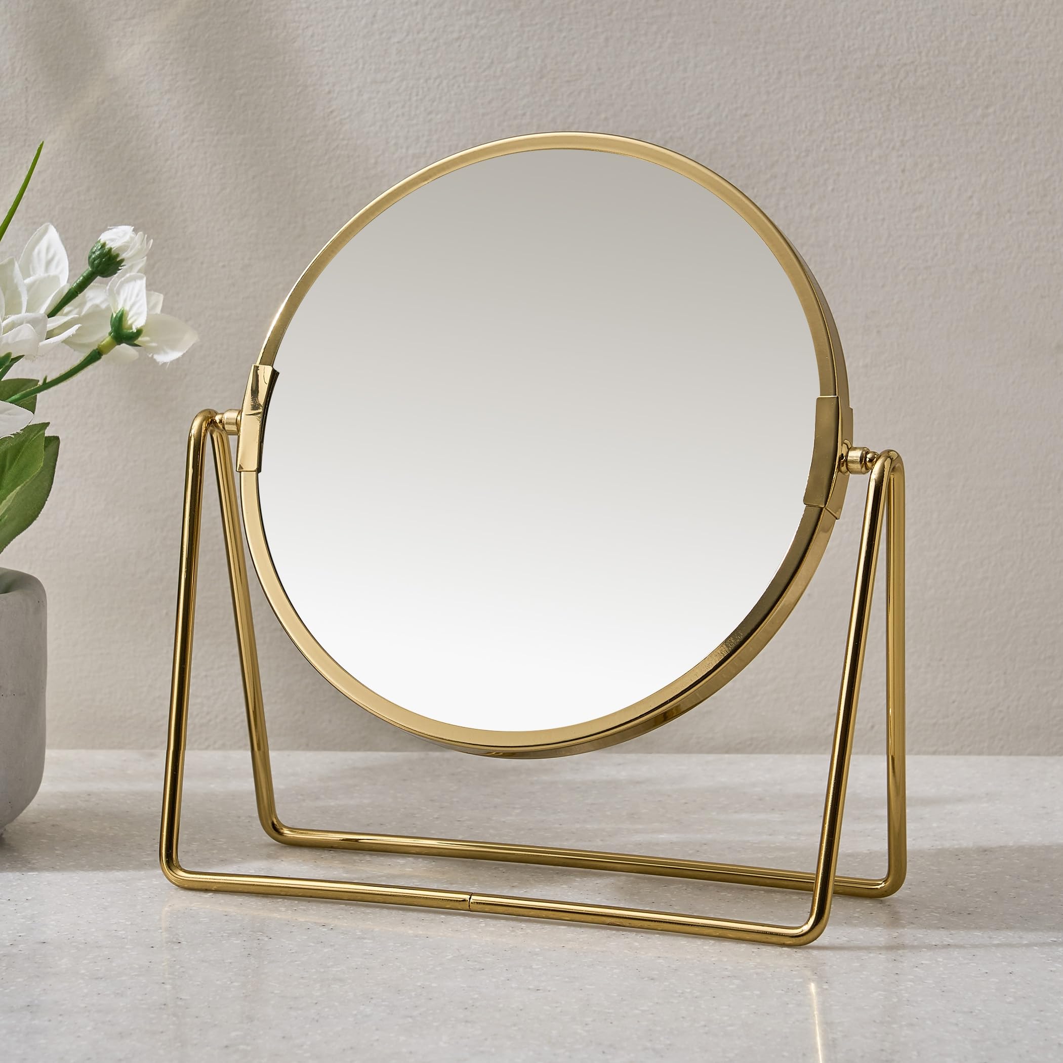 Home Centre Opulence Edge Glass Double-Sided Table Mirror-image-13