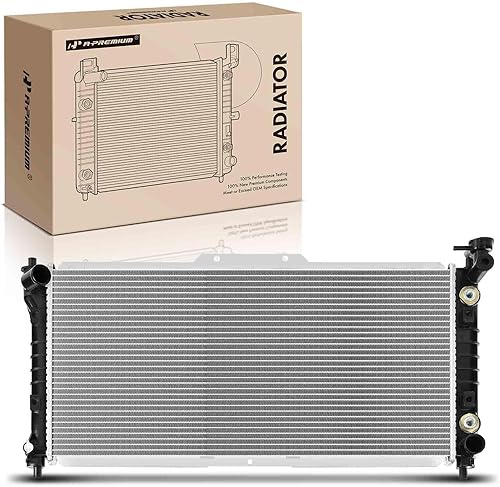 A-Premium Conjunto de radiador de refrigerante del motor con enfriador de aceite de transmisión compatible con Mazda 626, MX-6 1993-1997 2.0L,