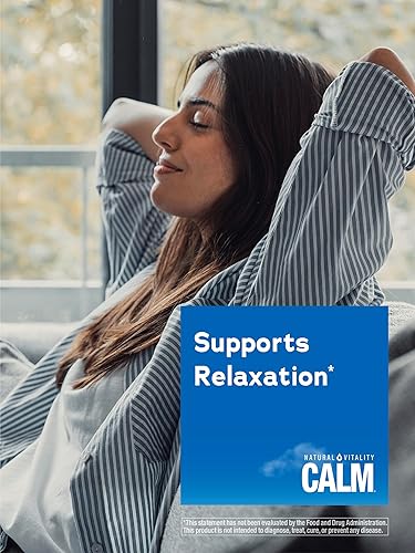 Miniatura 4 de Gomitas antiestrés Calm de Natural Vitality un suplemento de magnesio relajante 120 1