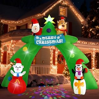 12Ft Christmas Tree Arch Inflatable Decoration