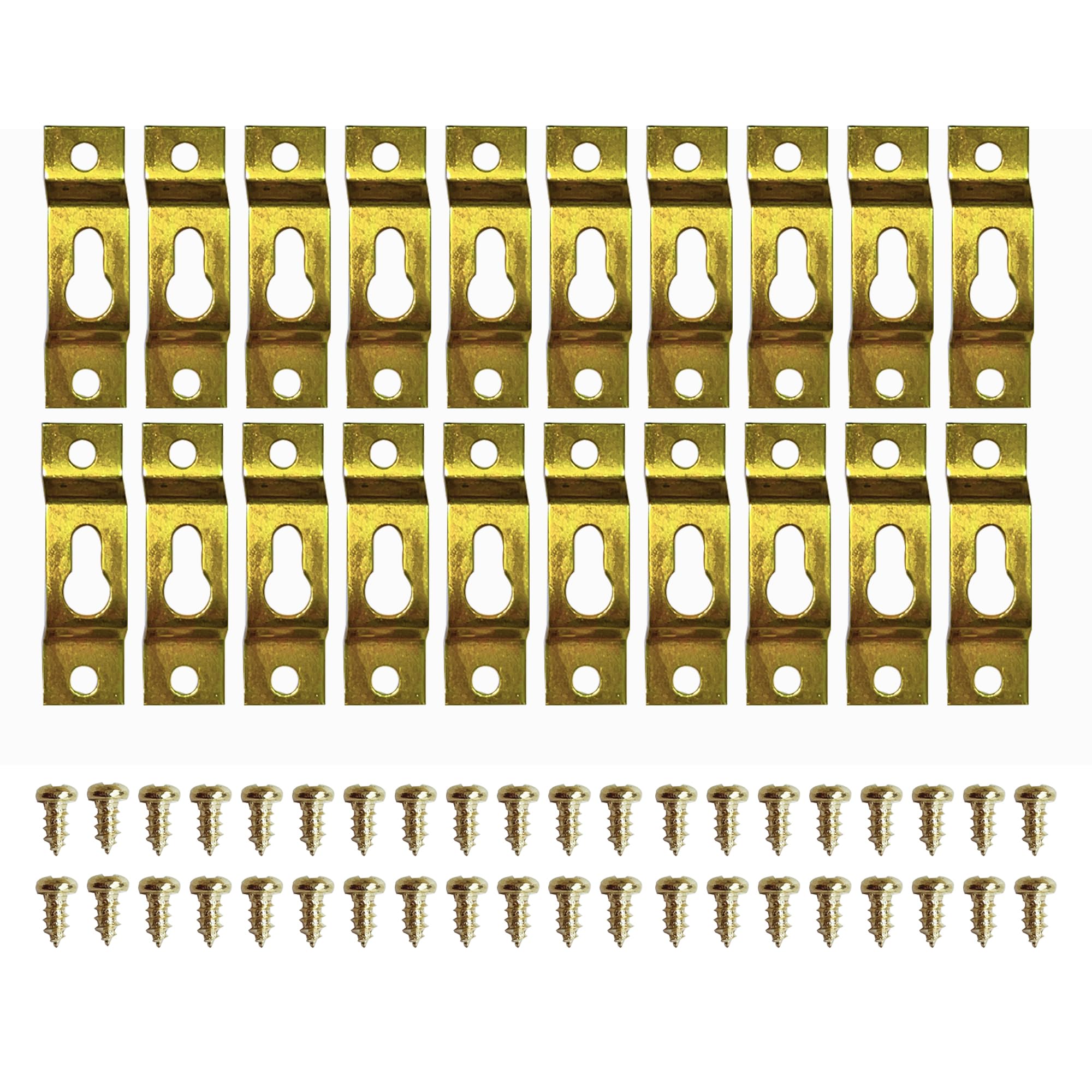 infinity art partner photo frame diy hooks metal hanger hooks pack of 20 (with 40 screws) | painting hook for hanging photo frame hook for wall