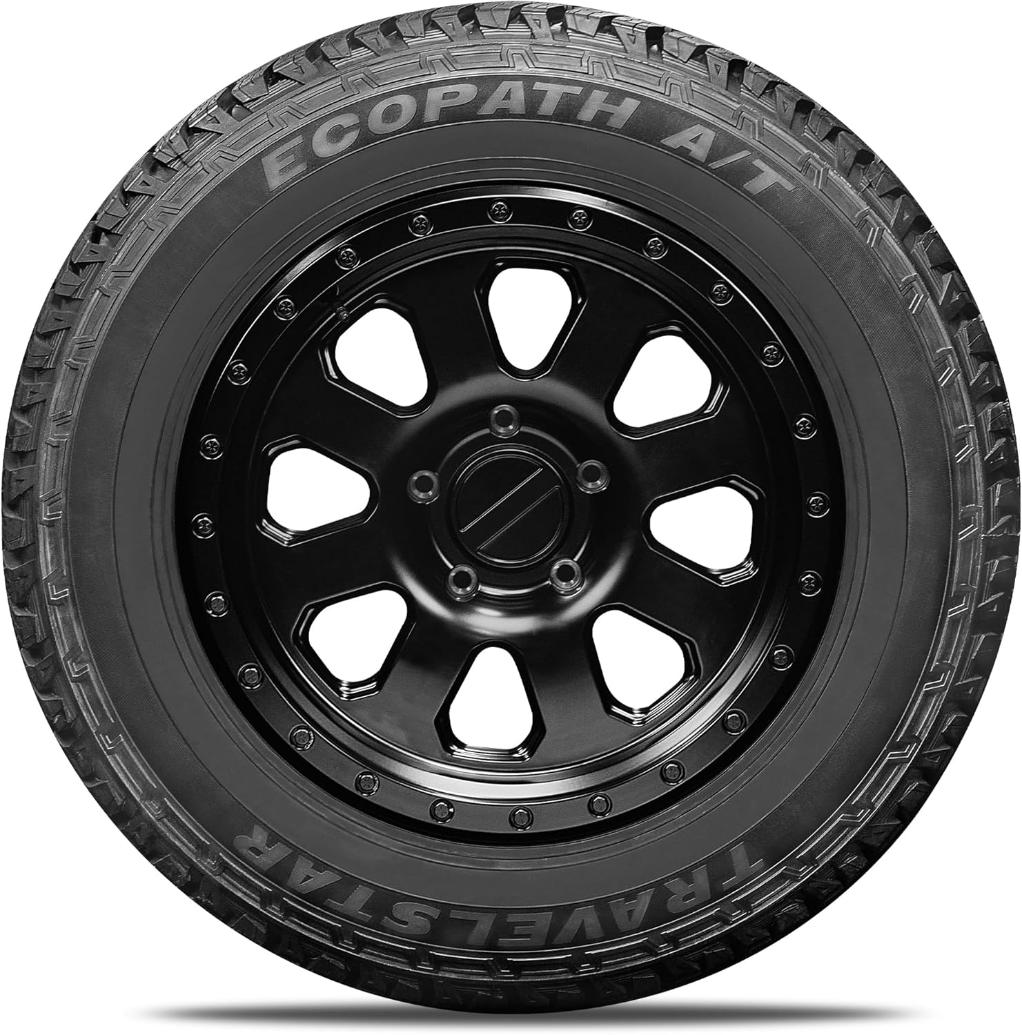 Set of 4 Travelstar LT275/70R18 Ecopath AT Tires LT275/70/18 125/122S10 Ply Load Range E, All-Terrain All Season for Light Trucks, Tire Only, Includes 3-Year Road Hazard Warranty