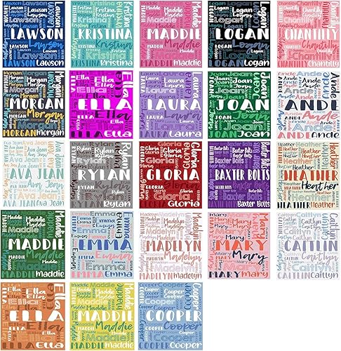 Miniatura 2 de Dr.TOUGH Manta personalizada con nombres, mantas personalizadas para adultos y niños, manta personalizada, regalos para Navidad y cumpleaños