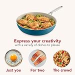 KitchenAid - Ensemble de produits de cuisine, pots antiadhésifs à induction en céramique anodisée dure et poêles avec casseroles, poêles, marmites et lides (Agave, 9-Piece)