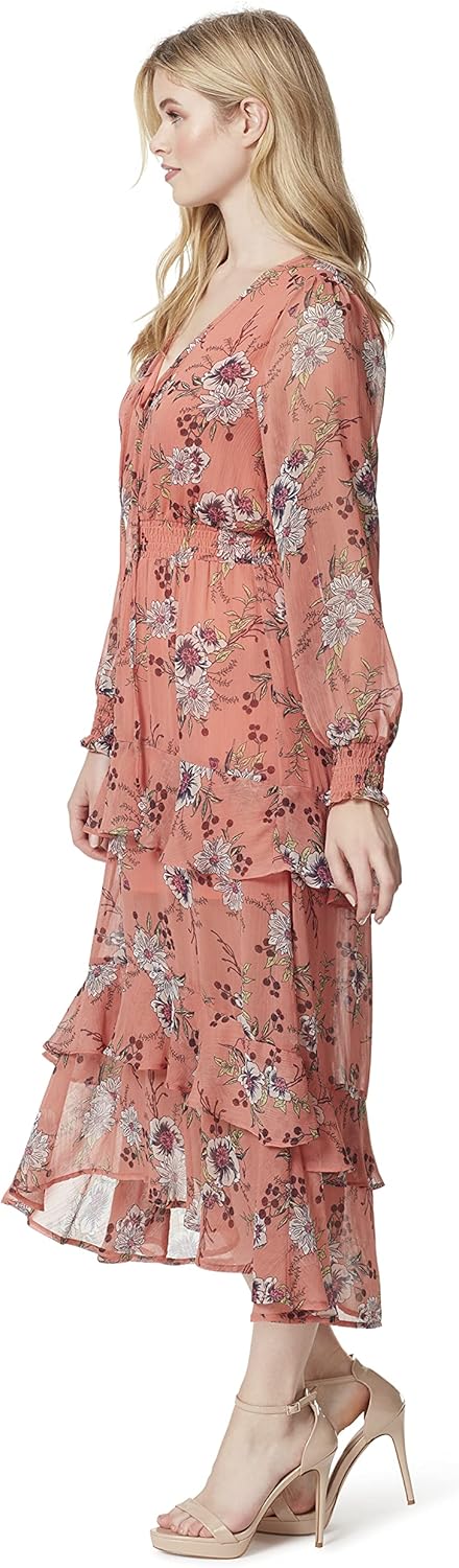 Jessica Simpson Womens Harmony Tiered Hi-lo Maxi DressDress - Image 2