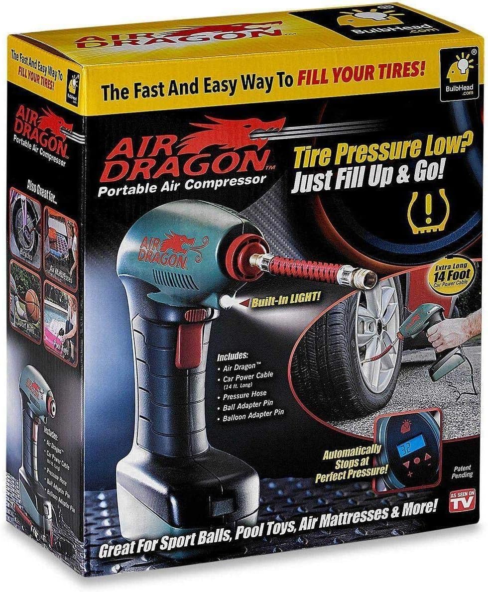 Air Dragon Portable Air Compressor Quick & easy Way to Fill Tires