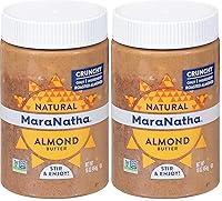 Vista 9 de MaraNatha Mantequilla cremosa natural de almendras crudas, tarro de 16 onzas