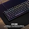 CORSAIR K70 CORE Linear RGB Red Axis Gaming Keyboard with Keycap, Replaceable Japanese Layout, Black CH-910971E-JP