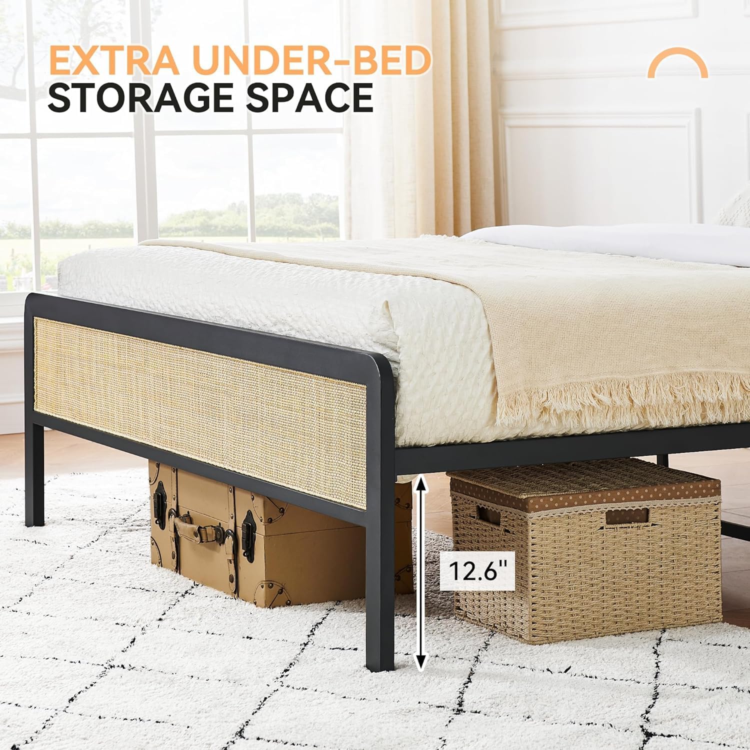 Under-Bed Storage Space