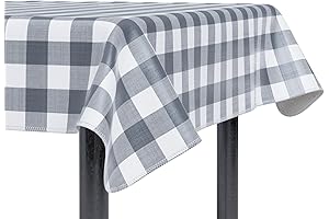 Sorfey Vinyl Square Tablecloth: Protect Your Table in Style