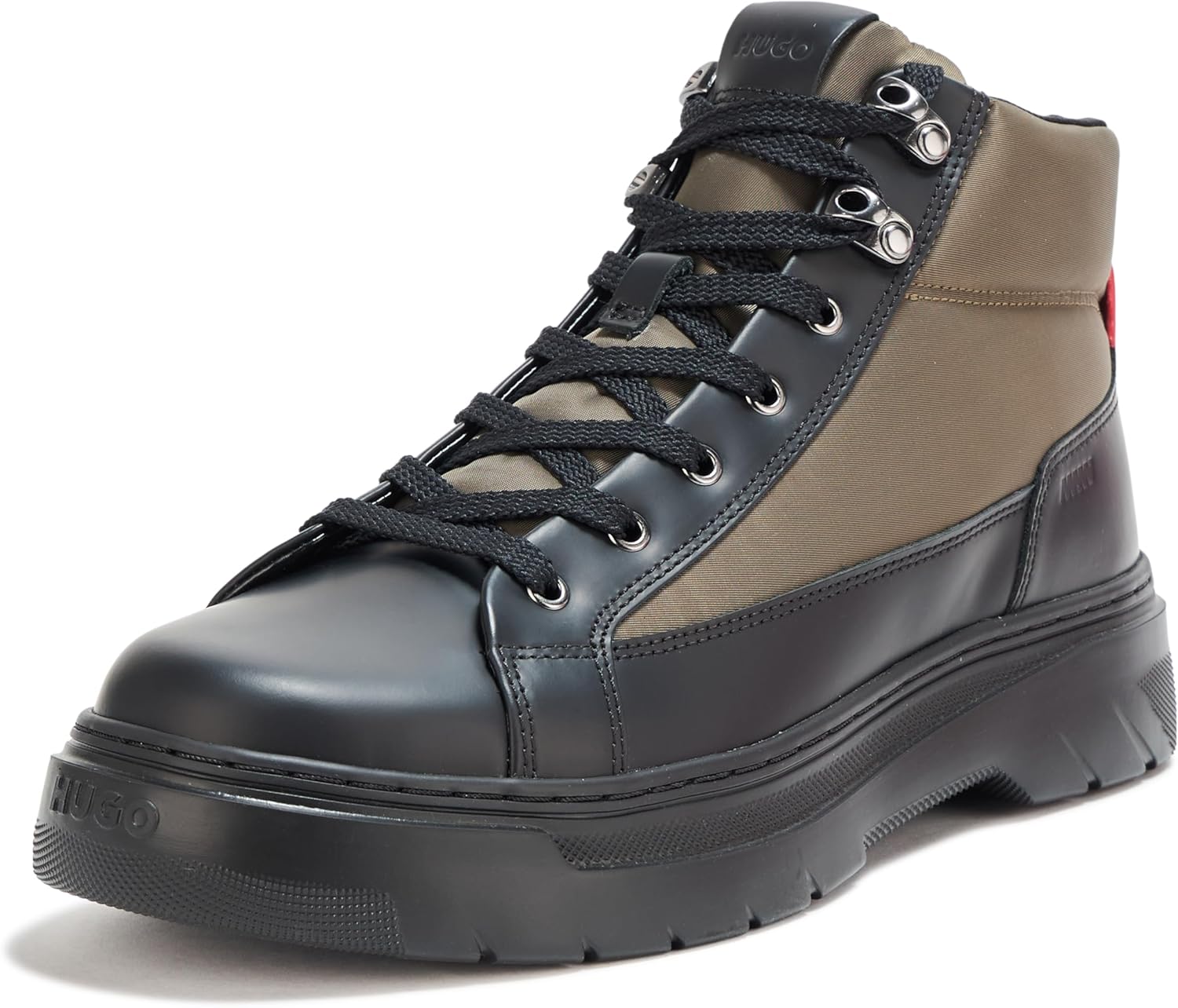 HUGO mens Urian Lace Up Boot