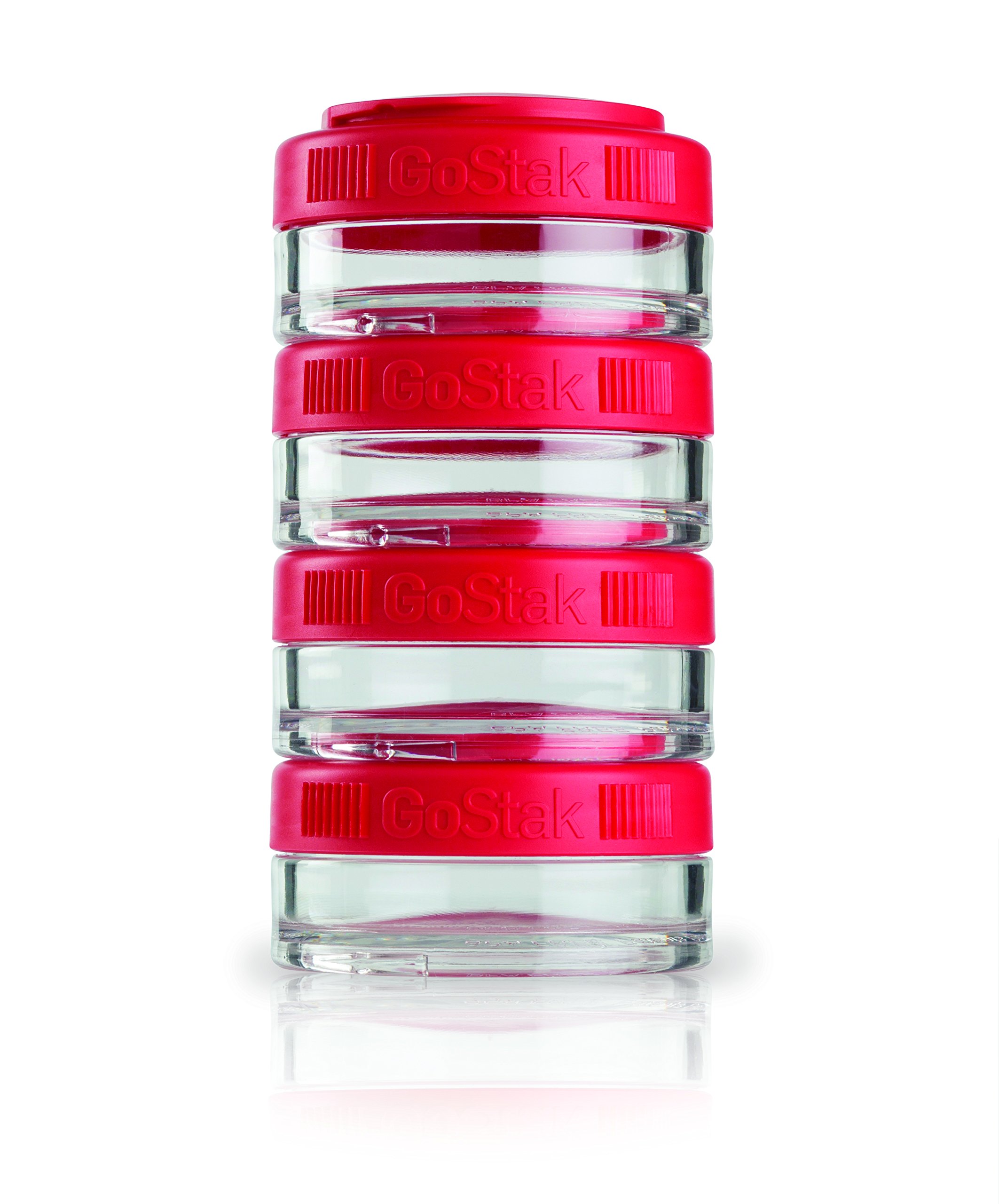 BlenderBottle GoStak 2Pak, Contenedor de suplementos alimenticios, cyan, Pak de (2x150ml) — view 10