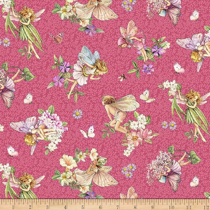 flower fairies fabric